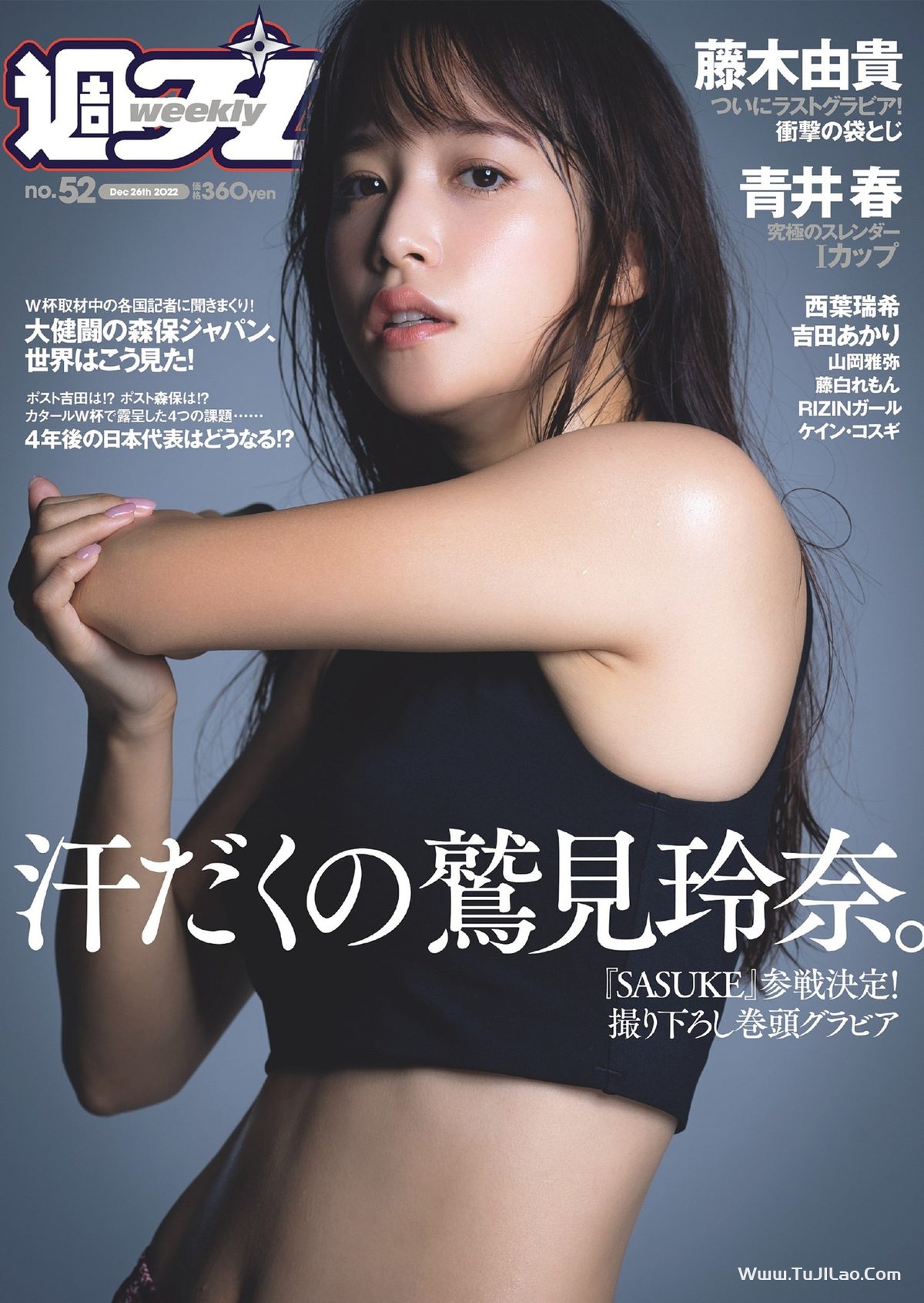 Weekly Playboy 2022 No.52 鷲見玲奈 西葉瑞希 青井春 吉田あかり 山岡雅弥 藤白れもん 藤木由貴