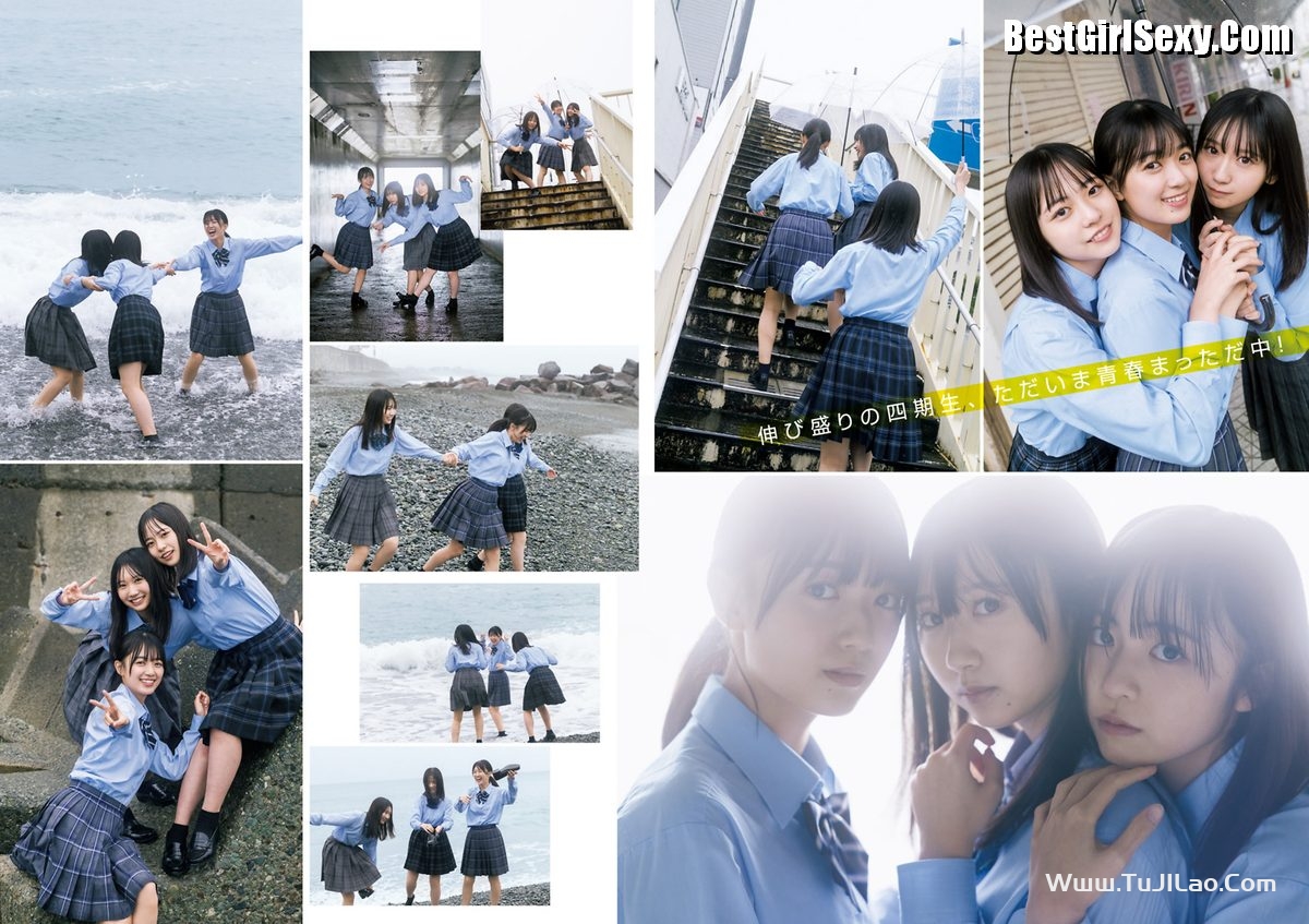 Weekly Young Jump 2023 No.49 日向坂46 Nodoka Shizume 鎮目のどか x Misaki Nako 岬なこ